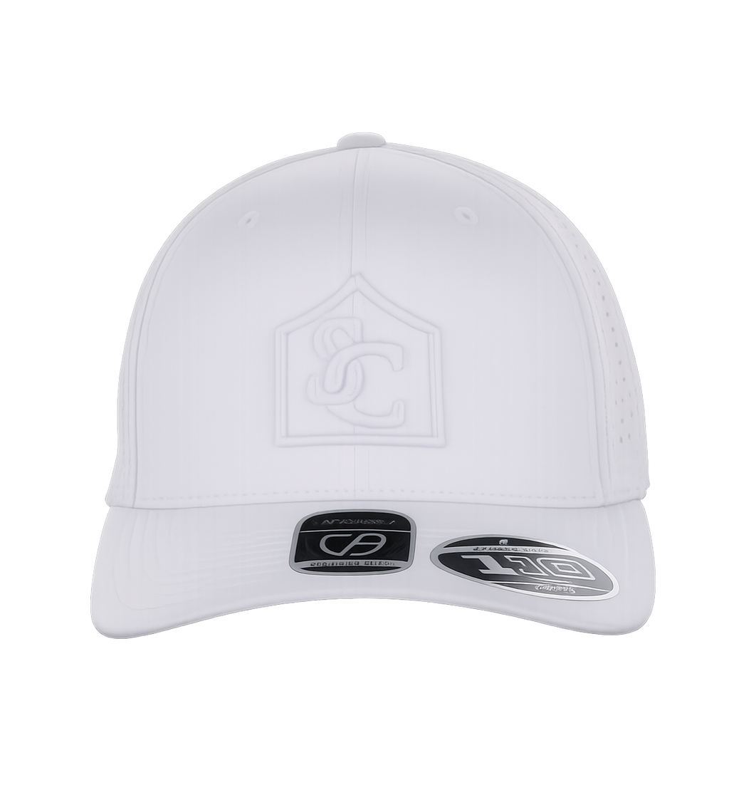 Flexfit 110® Perforated Performance Snapback Cap with 3D Embroidery